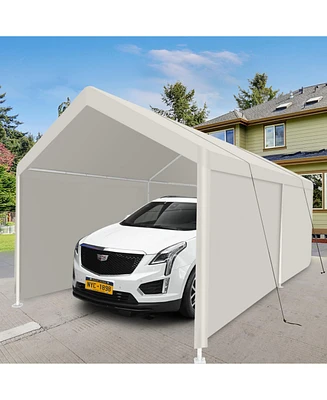Streamdale Furniture12x20 Heavy Duty Portable Carport - White