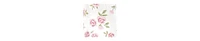 Hudson Baby Girls Cotton Dress and Cardigan Set, Mauve Sage Rose