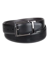 Kenneth Cole Reaction Men's 2-In-1 Reversible Feather Edge Dress Belt