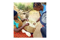 Nourishment Handmade Sisal Straw Basket Tote Bag