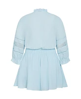 City Chic Plus Faye Playsuit