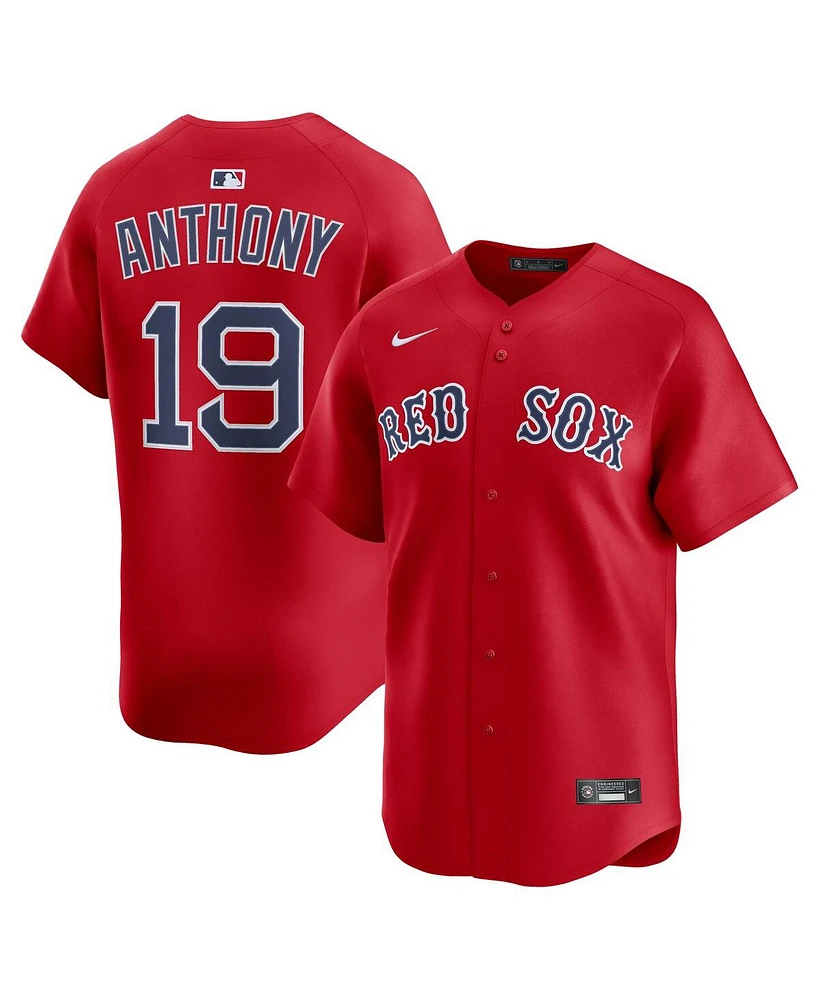 Nike Men's Roman Anthony Red Boston Sox Alternate Limited Jersey