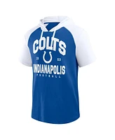 Logo Athletic Men's Royal Indianapolis Colts Prime Hoodie T-Shirt