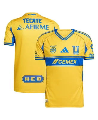Adidas Men's Gold Tigres Uanl 2025/26 Home Authentic Jersey