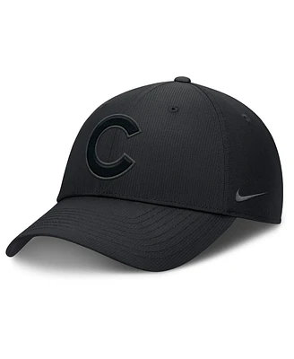 Nike Men's Black Chicago Cubs Primetime Club Performance Adjustable Hat