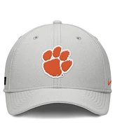 Nike Men's Gray Clemson Tigers Rise Practice Performance Adjustable Hat