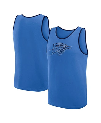 Logo Athletic Men's Blue Oklahoma City Thunder Unmatched Success Tank Top