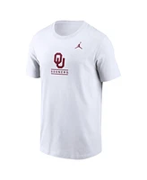 Jordan Men's White Oklahoma Sooners T-Shirt