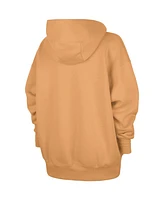 Nike Women's Light Orange Wnba Logo woman Phoenix Fleece Pullover Hoodie