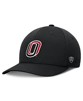 Top of the World Men's Black Nebraska Omaha Mavericks Reflex Performance Flex Hat