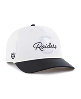 '47 Brand Men's White/Black Las Vegas Raiders Gimmie Golf Hitch Rope Adjustable Hat