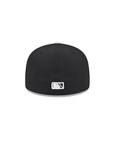 New Era Men's Black Montgomery Biscuits Theme Nights 59FIFTY Fitted Hat