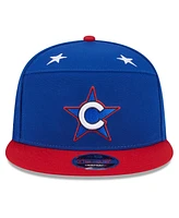 New Era Men's Blue/Red Chicago Cubs 2025 Mlb All-Star Game Workout Side Patch 9FIFTY Snapback Hat
