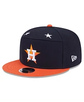 New Era Men's Navy/Orange Houston Astros 2025 Mlb All-Star Game Side Patch 9FIFTY Snapback Hat