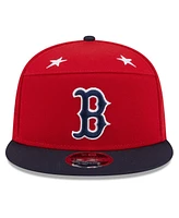 New Era Men's Red/Navy Boston Red Sox 2025 Mlb All-Star Game Side Patch 9FIFTY Snapback Hat