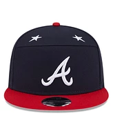 New Era Men's Navy/Red Atlanta Braves 2025 Mlb All-Star Game Side Patch 9FIFTY Snapback Hat