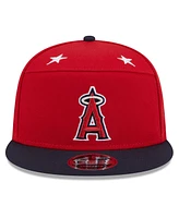 New Era Men's Red/Navy Los Angeles Angels 2025 Mlb All-Star Game Side Patch 9FIFTY Snapback Hat