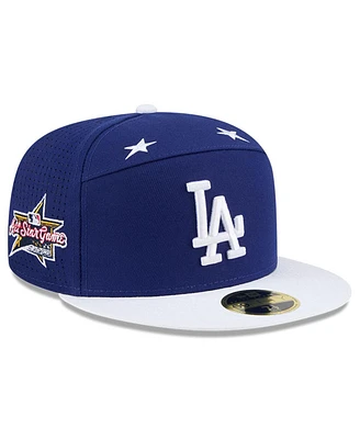 New Era Men's Royal/White Los Angeles Dodgers 2025 Mlb All-Star Game Side Patch 59FIFTY Fitted Hat