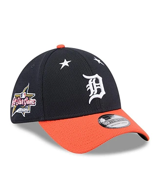 New Era Men's Navy/Orange Detroit Tigers 2025 Mlb All-Star Game 39THIRTY Flex Hat