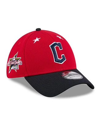 New Era Men's Red/Navy Cleveland Guardians 2025 Mlb All-Star Game 39THIRTY Flex Hat