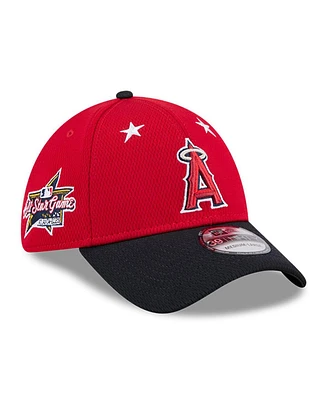 New Era Men's Red/Navy Los Angeles Angels 2025 Mlb All-Star Game 39THIRTY Flex Hat