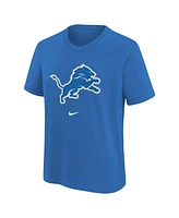 Nike Big Boys and Girls Blue Detroit Lions Primary Logo Legend T-Shirt