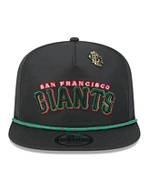New Era Men's Black San Francisco Giants 2025 Big League Chew Golfer Snapback Hat