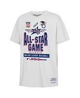Mitchell & Ness Big Boys and Girls White 2025 Mlb All-Star Game T-Shirt