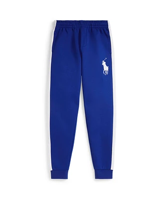 Polo Ralph Lauren Big Boys Striped Double-Knit Jogger Pants