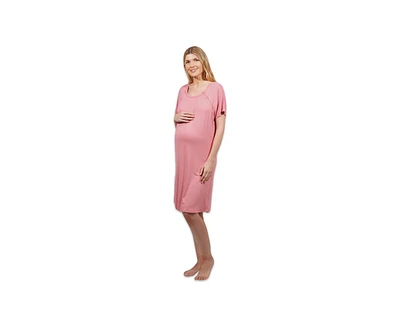 Everly Grey Women's Rosa Maternity/Nursing Hospital Gown