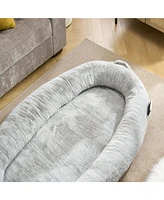 Streamdale Furniture Human Dog Bed - Giant Memory Foam with Storage