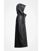 Stutterheim Women's Stockholm Long Sleeve Hooded Raincoat