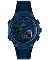 Lacoste Men's LC33 Navy Silicone Strap Watch, 44.8mm