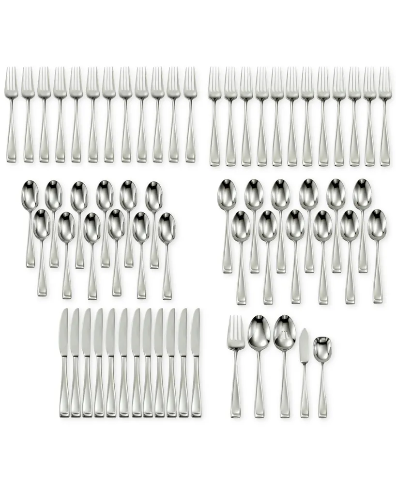 Oneida Moda 65-Pc Flatware Set