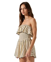 Modenaire Women's Sheer Rose Print Mesh Maxi Dress