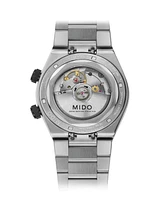 Mido Unisex Multifort 8 Black Swiss Automatic Watch, 40mm