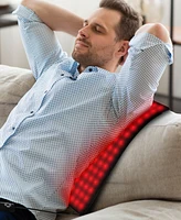Tzumi Infrared Red Light Therapy Mat, 19.8 x 12in. Infrared Heating Pad