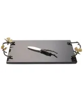 Michael Aram Butterfly Ginkgo Cheeseboard & Knife Set