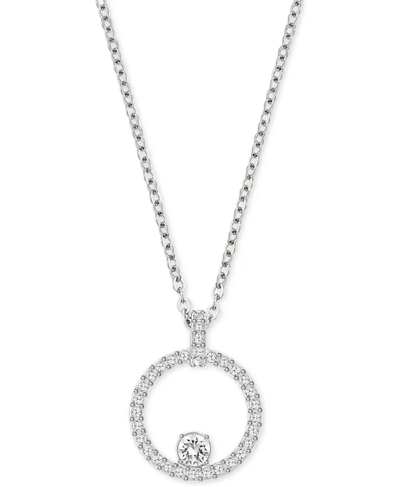 swarovski large crystal pendant necklace | eBay