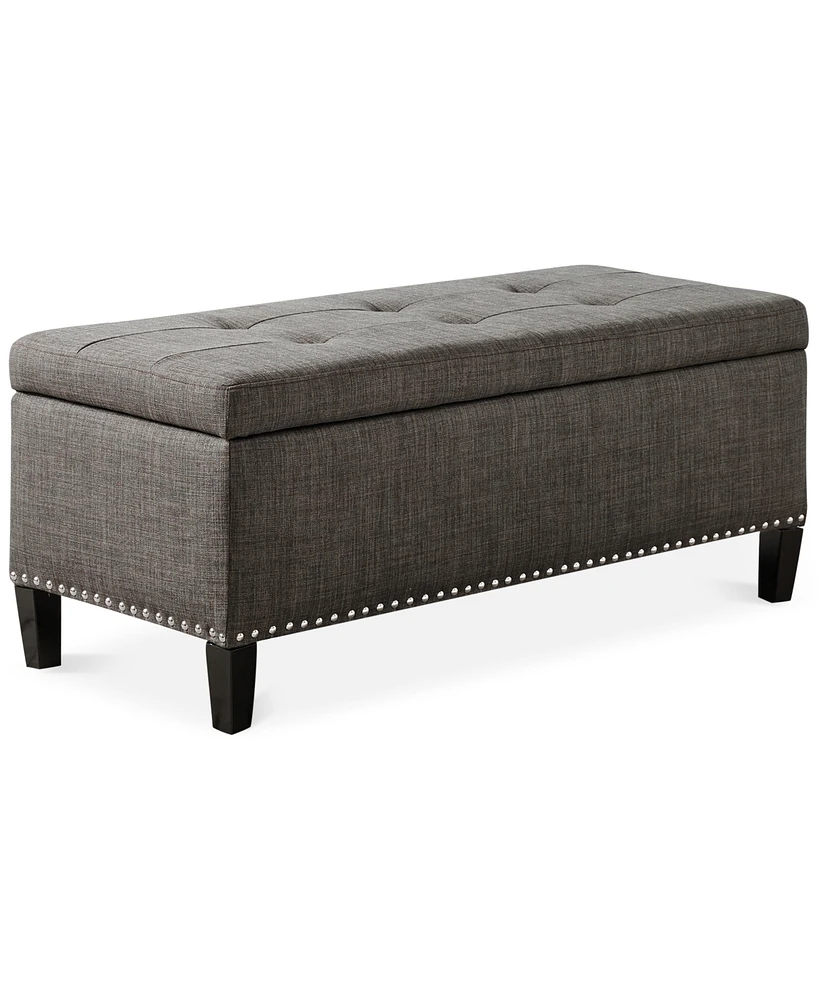 Catarina Fabric Storage Bench