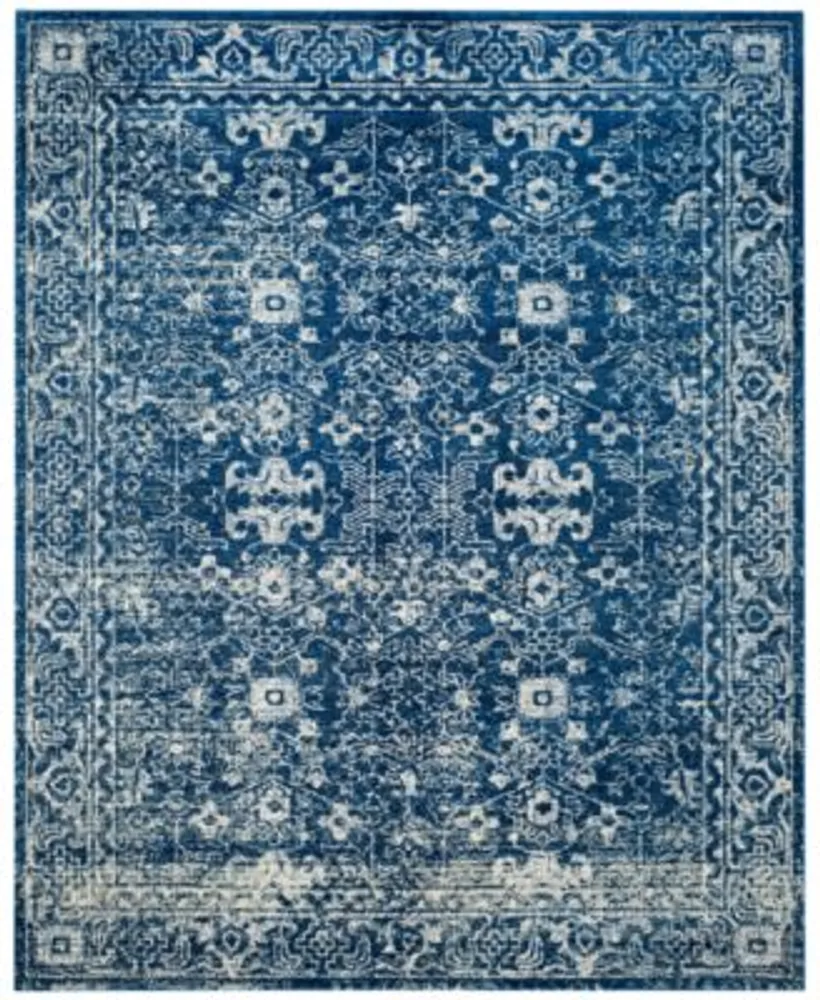 Safavieh Evoke Evk270a Navy Ivory Area Rugs