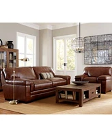 Myars Leather Sofa Collection Created For Macys