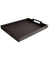 Woven Leather Tray