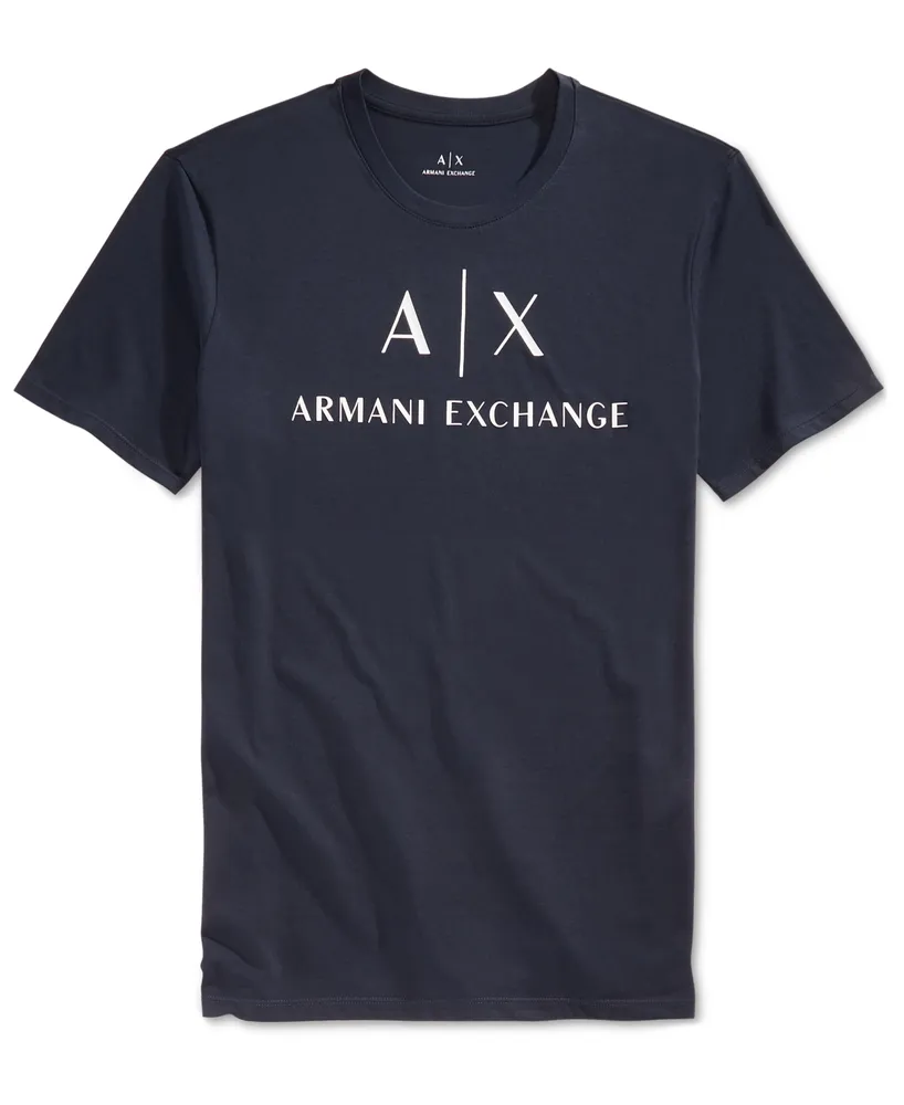 A|X Armani Exchange Men's Solid Logo T-Shirt