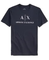 A|X Armani Exchange Men's Solid Logo T-Shirt