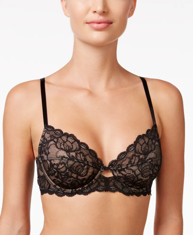 Calvin Klein Seductive Comfort With Lace Full Coverage Bra QF1741