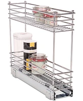 Household Essentials Chrome Glidez Narrow 5-Inch Sliding Organizer