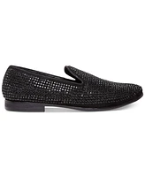 Steve Madden Men's Caviar Rhinestone Smoking Slipper