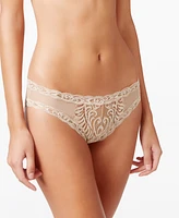 Natori Feathers Low-Rise Sheer Hipster Underwear Lingerie 753023