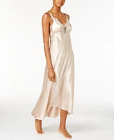 Flora by Nikrooz Stella Satin Venise Trim Lingerie Nightgown
